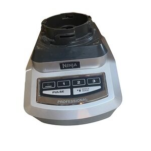 Ninja Professional Blender Base Model BL740 120V 1500W Silver Black